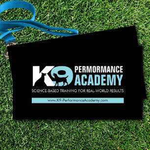 Carte De Visite Formation K9 - Entraîneur de chiens - Comportement