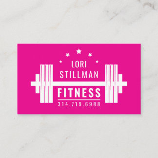 Carte De Visite Formation personnelle/Fitness Pass 10 classe