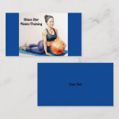 Carte De Visite Formation Pilates (Devant / Derrière)