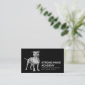 Carte De Visite Formation professionnelle des chiens (Debout devant)
