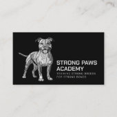 Carte De Visite Formation professionnelle des chiens (Devant)