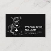 Carte De Visite Formation professionnelle des chiens (Devant)