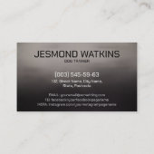 Carte De Visite Formation professionnelle K9 (Dos)