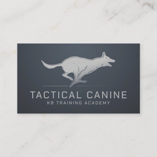 Carte De Visite Formation professionnelle K9 (Devant)