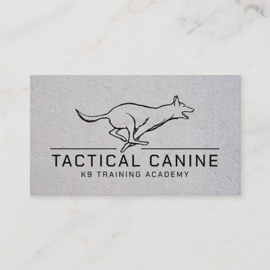 Carte De Visite Formation professionnelle K9 (Devant)