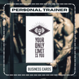 Carte De Visite Formation professionnelle personnelle Fitness & Nu