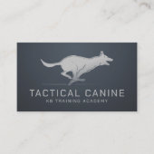 Carte De Visite Formation professionnelle pour K9 (Devant)