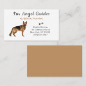 Carte De Visite Formation professionnelle Tan Allemand Berger Chie (Devant / Derrière)