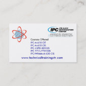 Carte De Visite Formation technique Center1.14 (Dos)