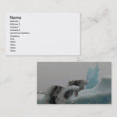 Carte De Visite Formations d'iceberg (Devant / Derrière)