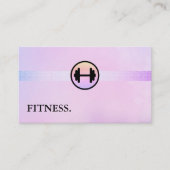 Carte De Visite Forme moderne Formation personnelle (Devant)