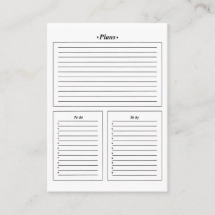 Carte De Visite forme, plans, quoi faire, quoi acheter