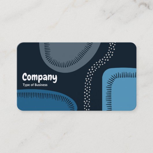 Carte De Visite Formes Abstraites 02a (Devant)