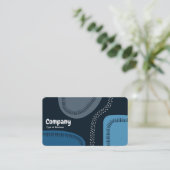 Carte De Visite Formes Abstraites 02a (Debout devant)