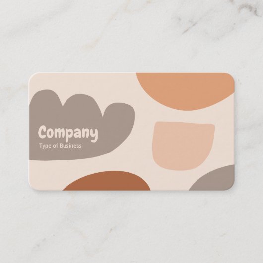 Carte De Visite Formes Abstraites 03 (Devant)