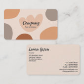 Carte De Visite Formes Abstraites 04 (Devant / Derrière)