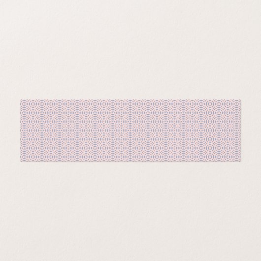 Carte De Visite formes circulaires motif transparent (Extérieur déplié)