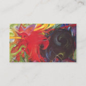 Carte De Visite Formes combattantes de Franz Marc ; Formes combatt (Dos)