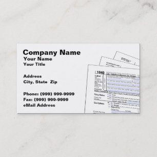 Carte De Visite Formes d'impôt