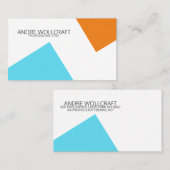 Carte De Visite Formes géométriques Abstraites (Devant / Derrière)