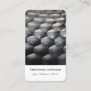 Carte De Visite Formes hexagonales Abstraites dans la conception o