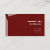 Carte De Visite Formes plates d'entreprise Impacty Bordeaux (Dos)
