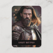 Carte De Visite Fortitude Cosplay Character Trading Cards QR Code (Devant)