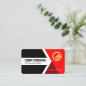 Carte De Visite Forward Moving Arrowhead To Success CEO (Debout devant)