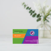 Carte de visite fou de concepteur de Web de (Debout devant)