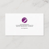 Carte de visite fou de concepteur de Web de (Dos)