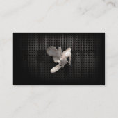 Carte De Visite Fouet de motocross ; Noir frais (Dos)