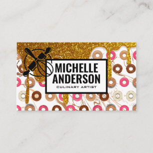 Carte De Visite Fouet   Donuts   Boulanger   Boutique