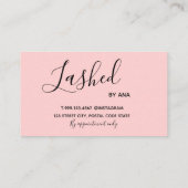 Carte De Visite Fouetté par Ana (Dos)