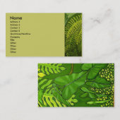 Carte De Visite Fougères (Devant / Derrière)