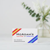 Carte De Visite Four de refroidissement de chauffage a/c de pompe (Debout devant)