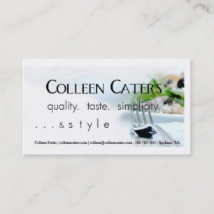 Carte De Visite fourchette