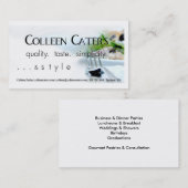 Carte De Visite fourchette (Devant / Derrière)