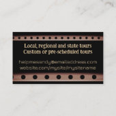 Carte De Visite fourk coincé tomate cuillère couteau dinin restaur (Dos)