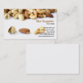 Carte De Visite fournisseur d'écrou (Devant / Derrière)