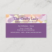 Carte De Visite Fournitures D'Artisanat Et D'Artisanat (Devant)