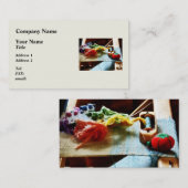 Carte De Visite Fournitures de broderie (Devant / Derrière)