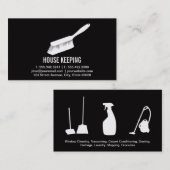 Carte De Visite Fournitures de conservation / nettoyage (Devant / Derrière)