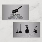 Carte De Visite Fournitures de conservation / nettoyage (Devant / Derrière)