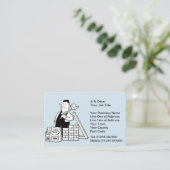 Carte De Visite Fournitures de construction (Debout devant)