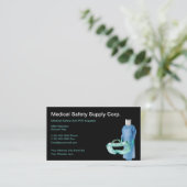 Carte De Visite Fournitures de matériel de protection Médicale (Debout devant)