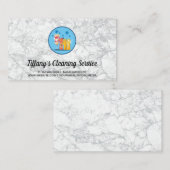 Carte De Visite Fournitures de nettoyage à souder Gants (Devant / Derrière)