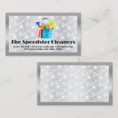 Carte De Visite Fournitures de nettoyage dans le regroupement | Mo (Devant / Derrière)