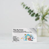 Carte De Visite Fournitures de nettoyage de maison | Services dome (Debout devant)