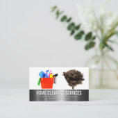 Carte De Visite Fournitures de nettoyage | Duster (Debout devant)