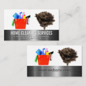 Carte De Visite Fournitures de nettoyage | Duster (Devant / Derrière)